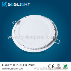 10w round led flat panel lighting