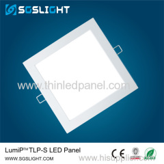 square flat led panel light