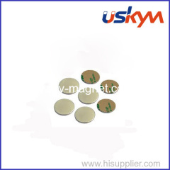 Disc Neodymium Magnets with Adhesive