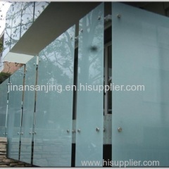 safety tempered laminated glass factory in jinan