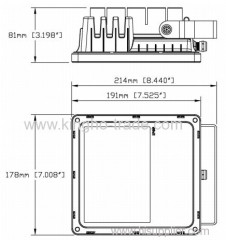 30W IP65 COB Led Flood Light with Built-in Driver