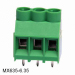 6.35mm PCB Screw Terminal Blocks Euro Terminal Block 300V 30A