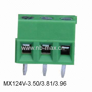 Popular 3.5mm 150V 10A PCB Brass terminal block PCB connectors