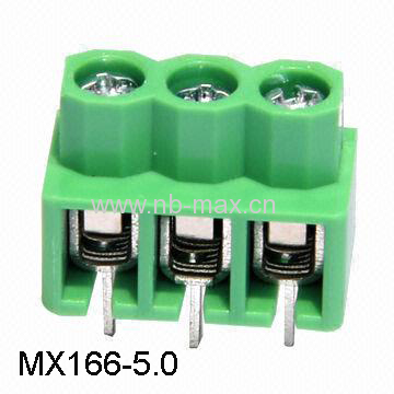 5.0mm 300V 16A PCB Screw Terminal block connectors Euro style