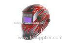 Solar Battery Powered Auto-darkening Welding Helmet , PP Fire Resistant