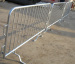 Heavy duty galvanized portable road safety barrier