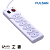 Power strip multiple socket