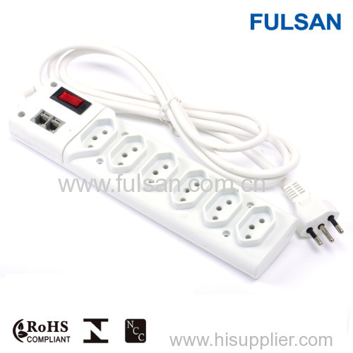 Brazil electric power strip