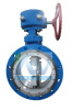 Bi-direction metal seated butterfly valves