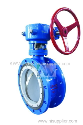 Dual eccentric butterfly valves
