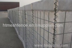 Heavy Galvanized Military Sand Wall Hesco Barrier
