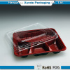 Fast Food Disposable Plastic Container Packaging Separate Cover