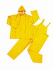 PVC/POLYESTER/PVC RainSuit Bib Pants