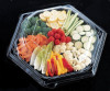 Big Hexagonal Plastic Packaging Container For Fruits Or Food