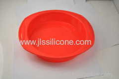 Round big silicone cake mold maker