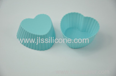 Heart shape silicone cake mold maker