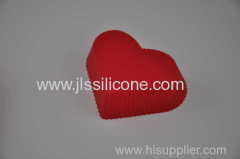 Heart professional silicone cake mold supplier