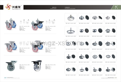 china hot selling caster wheel with swivel top plate for furniture sofa and chair wheel