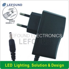 CE approved European plug Power supply adaptor