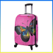 hot pink luggage sets