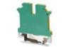 302101 600V 20A CSA UK3 Green - Yellow Grounding Screw Terminal Connector For SP35 Rail