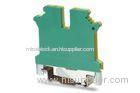 302101 600V 20A CSA UK3 Green - Yellow Grounding Screw Terminal Connector For SP35 Rail