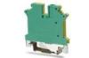 Green - Yellow 600V 30A UL UK5 PA66 Screw Grounding Terminal Block, Screw Terminal Blocks