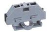 Custom Light Grey 300v 10A 2 Conductor Through Miniature Terminal Block With Fixing Flanges