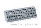 5.0 / 5.08 mm Pitch Double Decked PCB Mount Terminal Block With Sping - Cage Connection