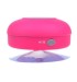 Mini HIFI Waterproof Wireless Bluetooth 3.0 Shower Handsfree MIC Suction Speaker Pink