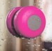 Mini HIFI Waterproof Wireless Bluetooth 3.0 Shower Handsfree MIC Suction Speaker Pink