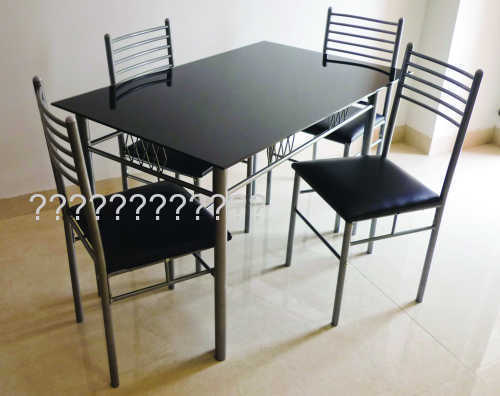 Black Dining Set,Dining set furniture