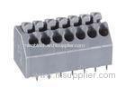 Custom PA66 2A 400V SP250 PCB Mount Terminal Block With Sping Cage, 3.5mm Pitch