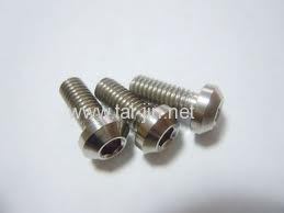 China supplier metric titanium fasteners 