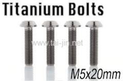 China supplier metric titanium fasteners