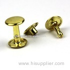 metal double cap rivet for jean/bag/garment