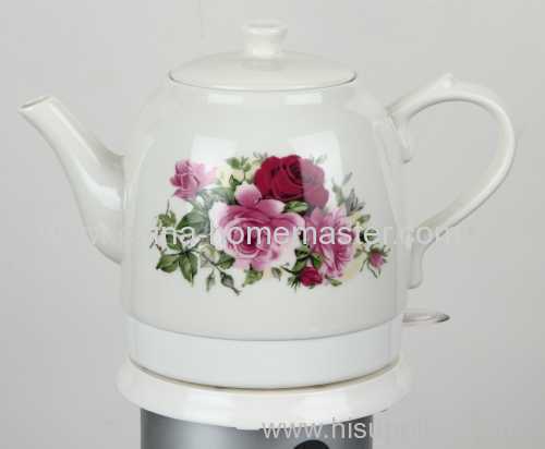 CK913 ceramic kettle with Stainless steel heating plate