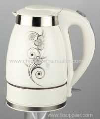 CK1001 ceramic kettle with Stainless steel heating plate