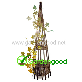 Willow Obelisk osier tuteur