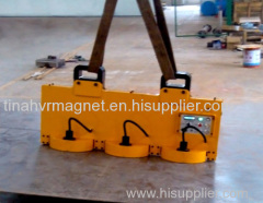 side plate lifting magnet
