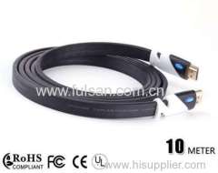 Customized 15m hdmi cable with high speed version 1.4 with Ethernet for 3D