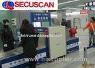 High Resolution Color Baggage X Ray Machines For Embassies / Airports