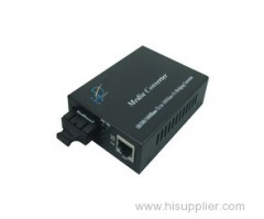 2 x 10/100Base-TX/1 x FX Media Converter, 60Km SC Connector (Single mode)