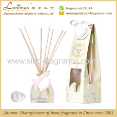 Hot sale 50ml reed diffuser with glass bottle and scented clay