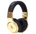 Beats by Dre Pro Champagne High Performance Modern Music 24K Gold Black Professional Headphones