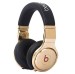 Beats by Dre Pro Champagne High Performance Modern Music 24K Gold Black Professional Headphones