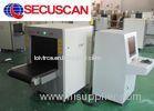 0.3KW ( working ) Tunnel X ray Cargo Baggage Inspection Scanner For Military Installations
