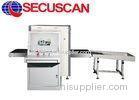 34mm Steel SECU SCAN X Ray Baggage Scanner Machine Safe In Airport / Convention Centers