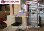 34mm Steel 150kgs Conveyor Max Load X Ray Baggage Scanner Machine Safe In Courthouses