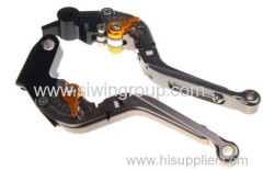 Extendable Folded Clutch Brake Levers KAWASAKI ZZR1400 ZX14 2006 07 08 09 10 11